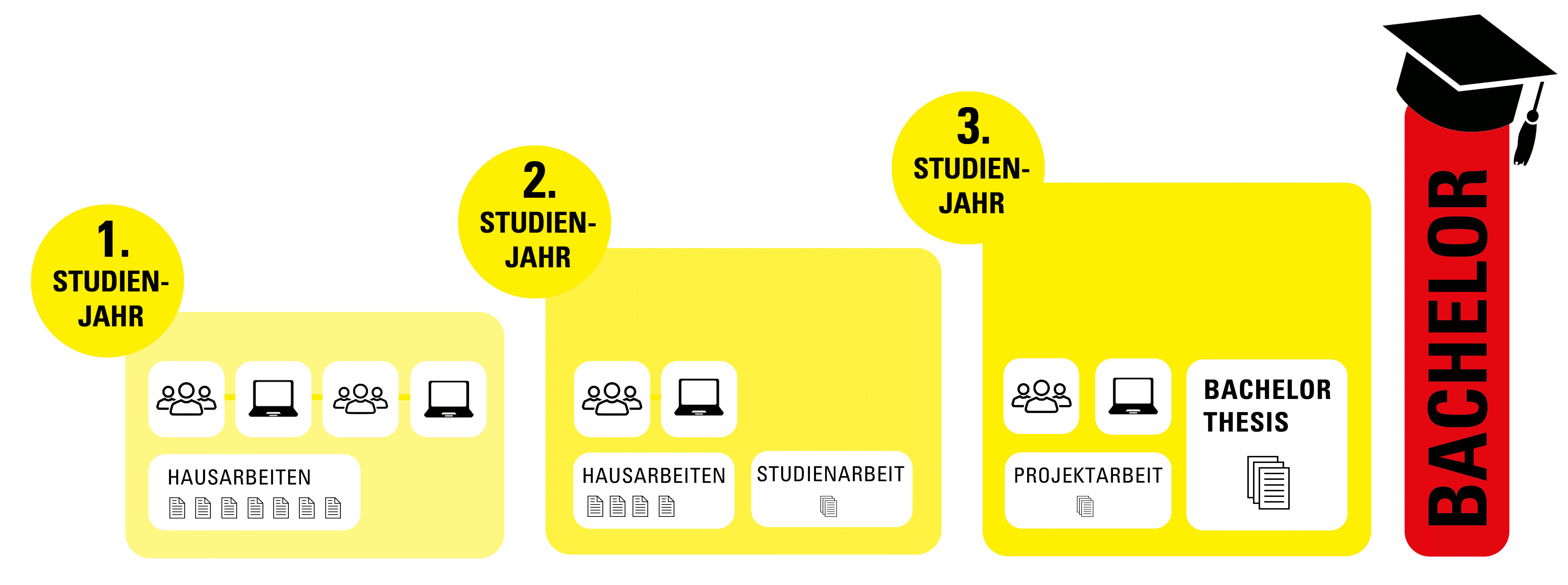 Studienverlauf für Berufseinsteiger